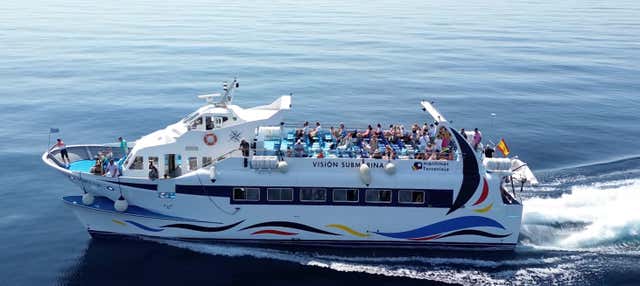 Excursión a Tabarca en barco con visión submarina en Torrevieja
