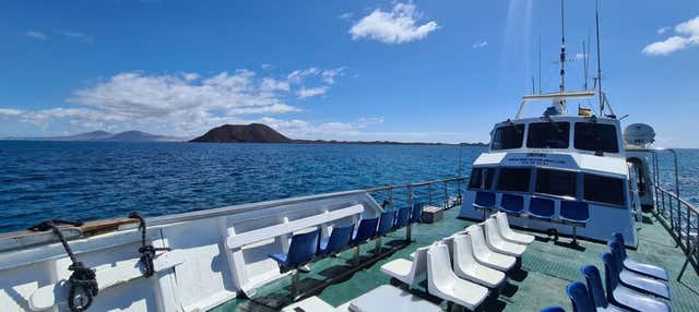 Ferry a la isla de Lobos desde el sur de Fuerteventura en Morro Jable