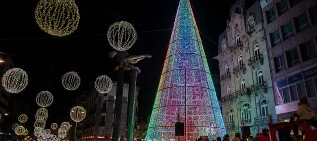Free tour de las luces de Navidad de Vigo en Vigo