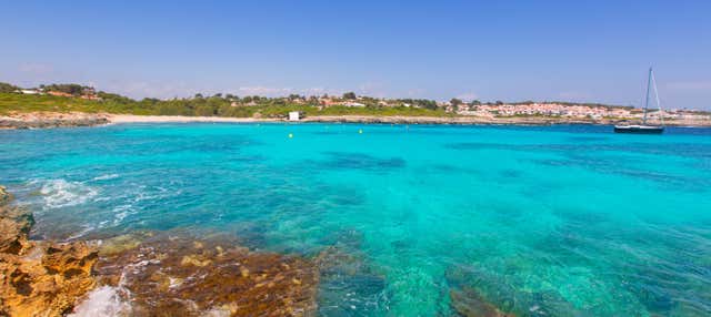 Kayak y snorkel en Binibeca en Cala Torret