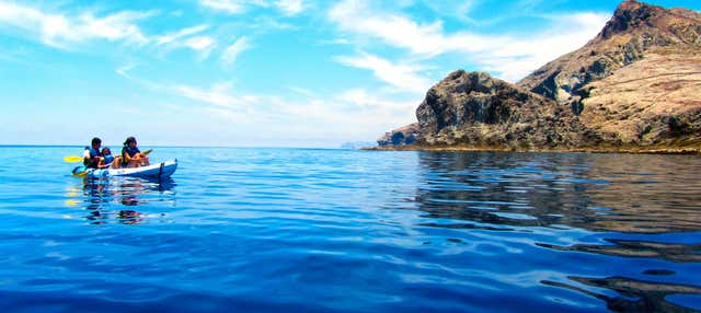 Kayak y snorkel en el Cabo de Gata en San Jose Espana
