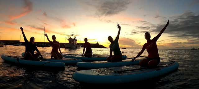 Paddle surf en Arguineguín en Arguineguin