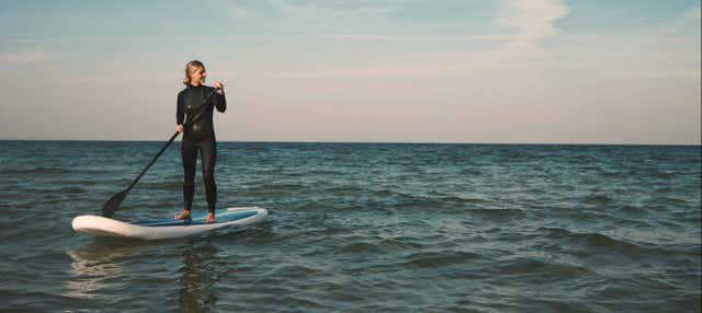Paddle surf en Mundaka en Mundaka