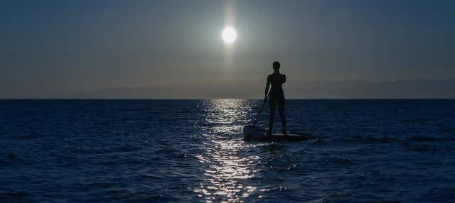 Paddle surf nocturno en Jávea en Javea