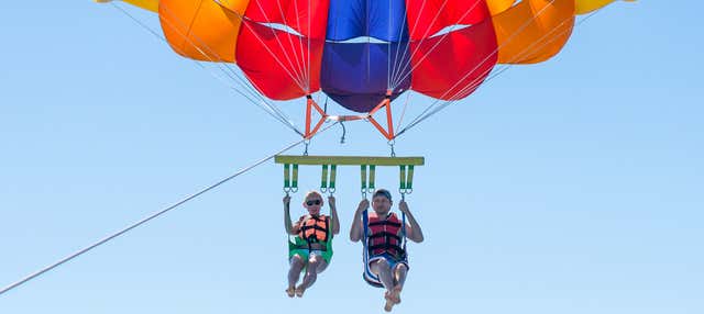Parasailing en Playa Blanca en Playa Blanca