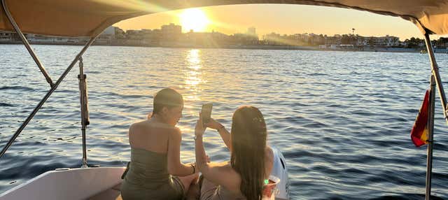 Paseo en barco al atardecer en Torrevieja