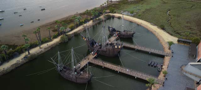 Paseo en barco al Muelle de las Carabelas en Portil