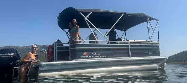 Paseo en barco por el embalse de García Sola en Talarrubias