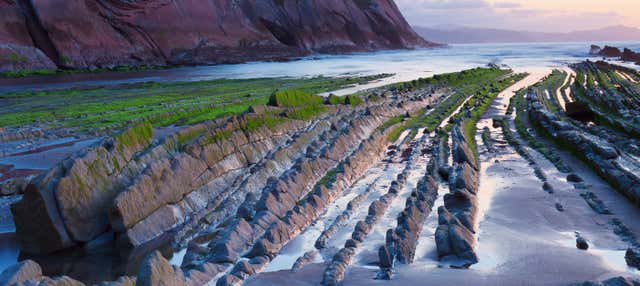Paseo en barco por el Flysch de Zumaia en Zumaia
