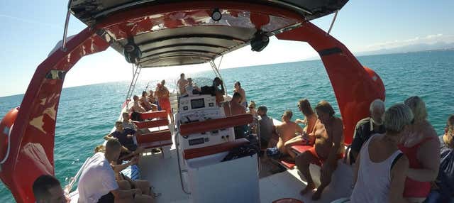 Paseo en lancha rápida por la Costa Dorada en Salou