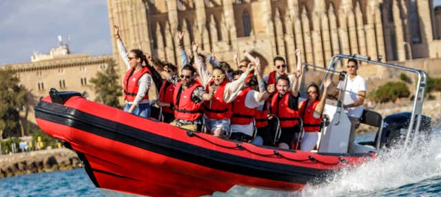 Paseo en lancha rápida por Palma de Mallorca en Palma Mallorca