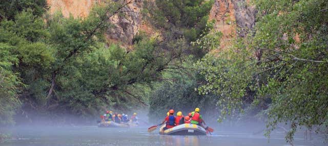 Rafting en el cañón de Almadenes en Calasparra