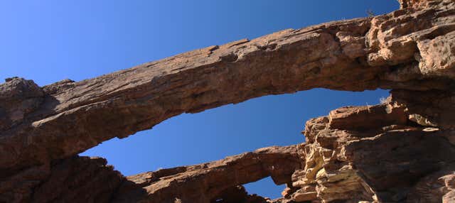 Senderismo por el Arco del Coronadero en San Bartolome De Tirajana