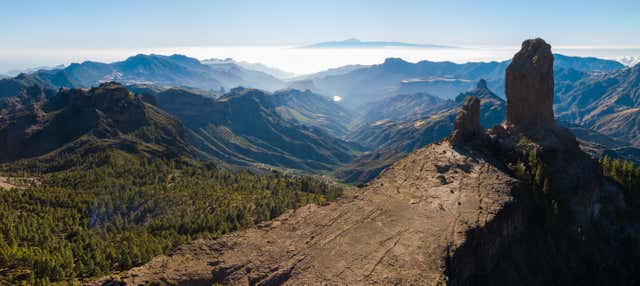 Senderismo por el Roque Nublo en Tejeda