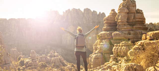 Senderismo por el Torcal de Antequera en Antequera
