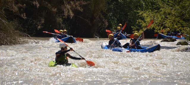 Tour en kayak por el río Genil en Cuevas Bajas