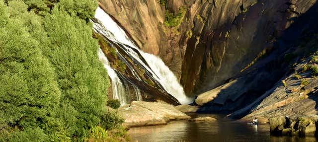 Tour en kayak por la cascada de Ézaro en Ezaro