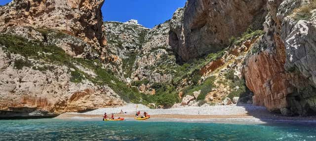 Tour en kayak por la Galera y Cap Blanc en Moraira