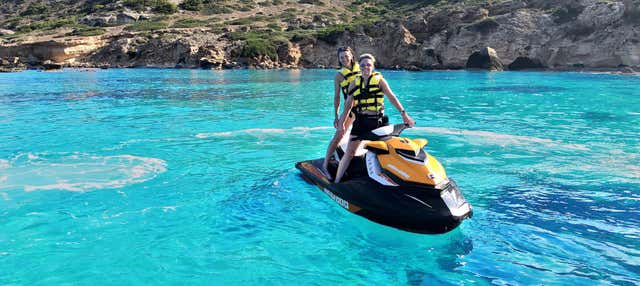 Tour en moto de agua por Caló des Moro en Cala D Or