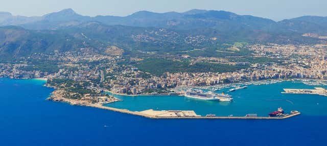 Tour en moto de agua por la bahía de Palma en Palma Mallorca