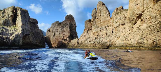 Tour en moto de agua por San Antonio en San Antonio Abad