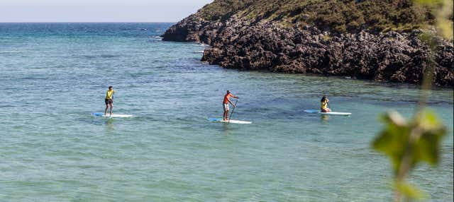 Tour en paddle surf por la costa de Llanes en Llanes