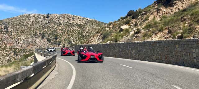 Tour en Polaris Slingshot por la Sierra de Tramontana en Peguera