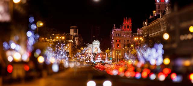 Tour navideño en tuk tuk privado por Madrid en Madrid