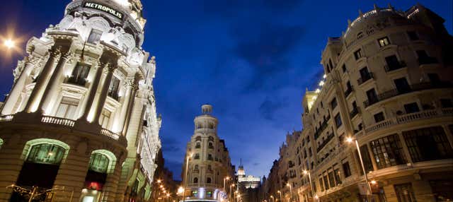 Tour nocturno en autobús descapotable, Big Bus en Madrid