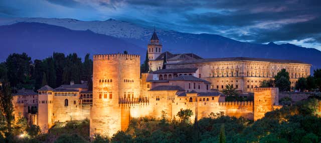 Tour nocturno privado por la Alhambra y los Palacios Nazaríes en Granada
