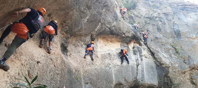 Vía ferrata del Ciervo en Mula