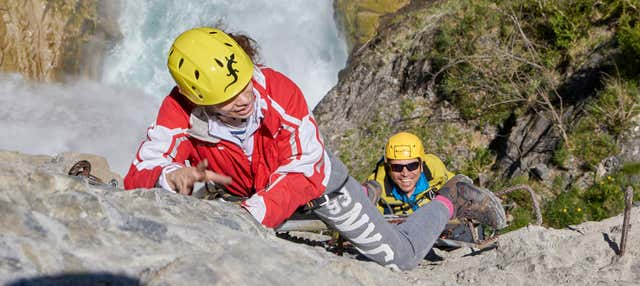 Vía ferrata del Sorrosal en Torla Ordesa
