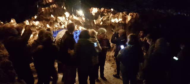 Visita guiada por las minas de Lapis Specularis en Huete