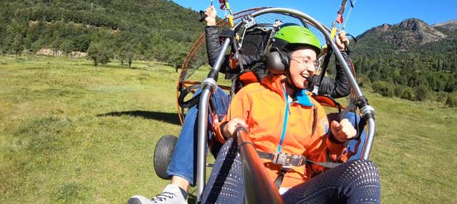 Vuelo en paratrike por el Pirineo aragonés en Sabinanigo