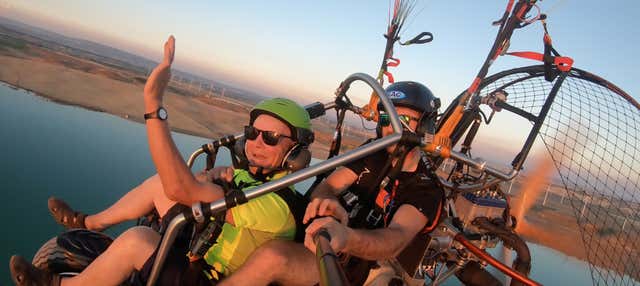 Vuelo en paratrike por Zaragoza en Zaragoza